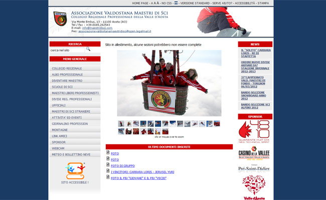 immagine-Associazione Maestri di sci Valle d'Aosta